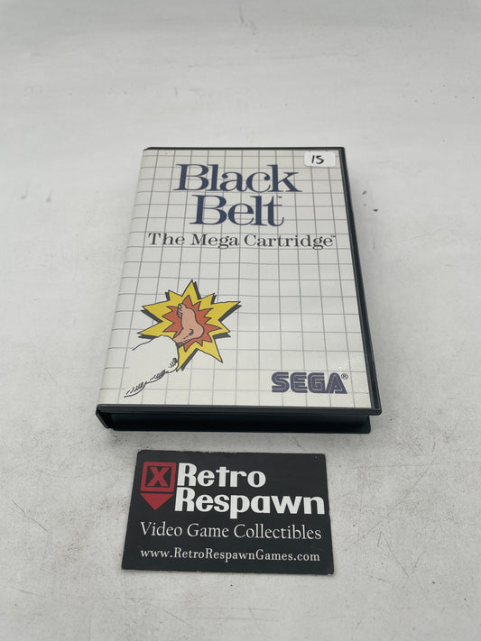 Black Belt - Sega Master System (Complete)