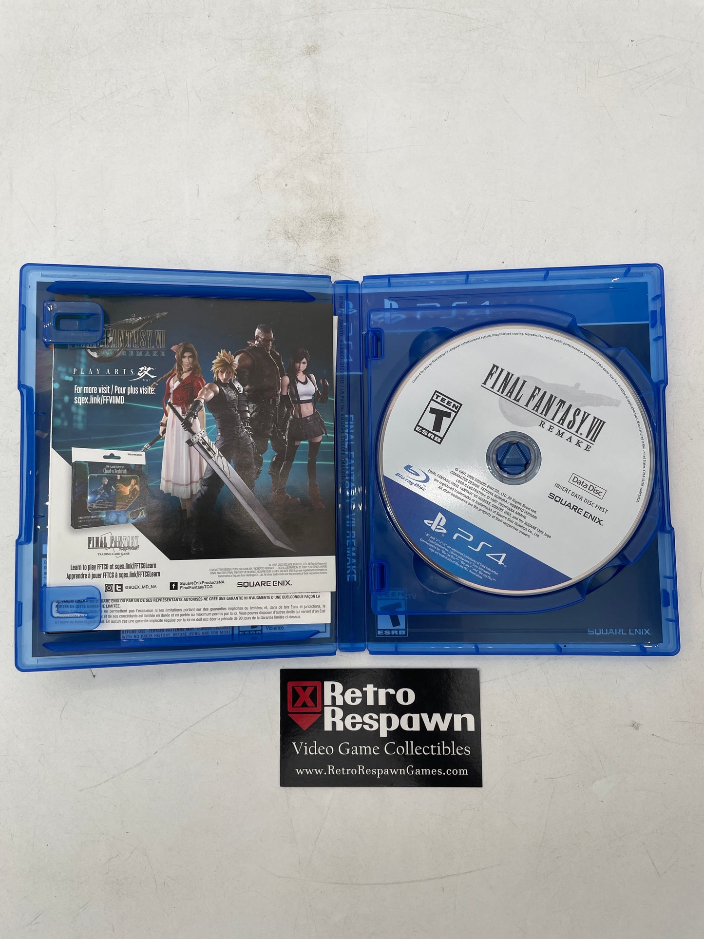 Final Fantasy VII Remake - Playstation 4 (Complete)