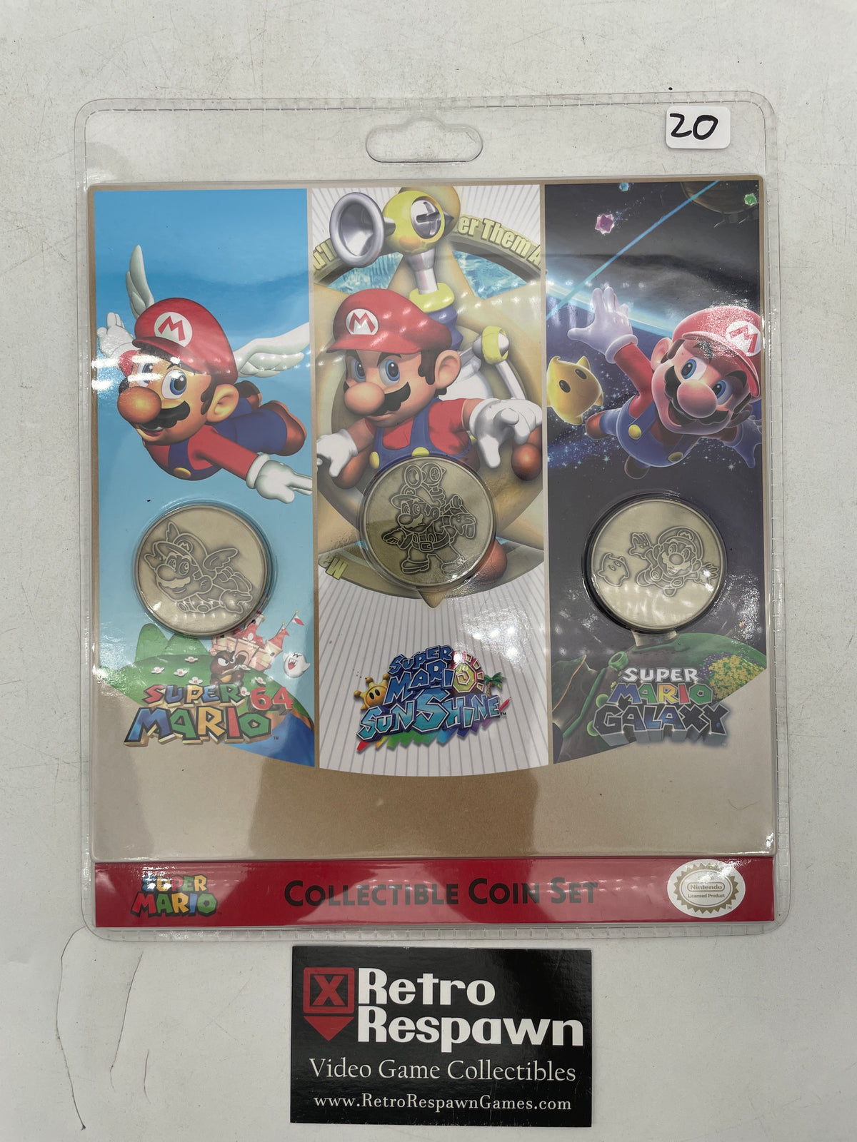 Super Mario Collectable Coin Set (Sealed)
