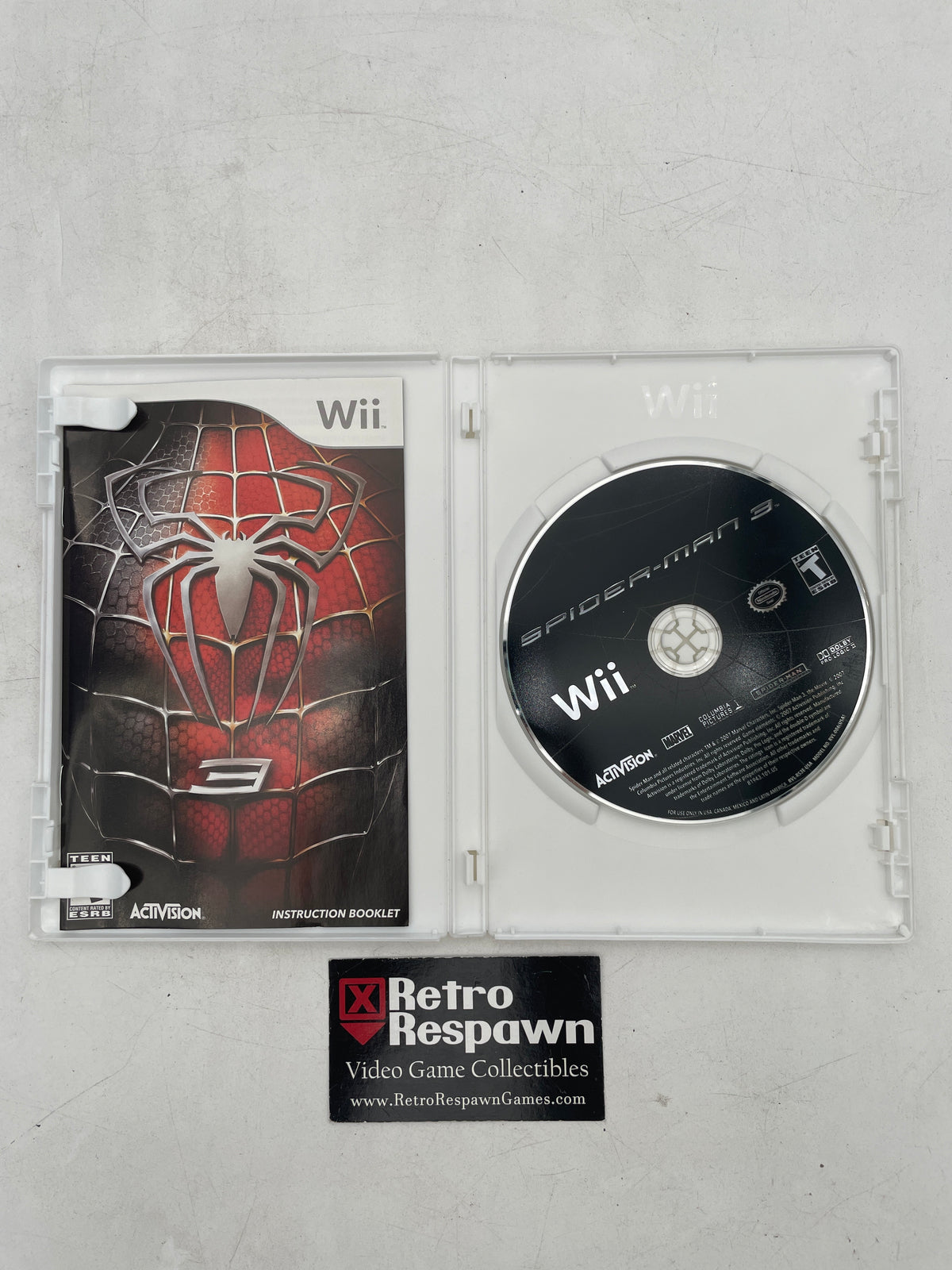 Spiderman 3 - Wii (Complete)