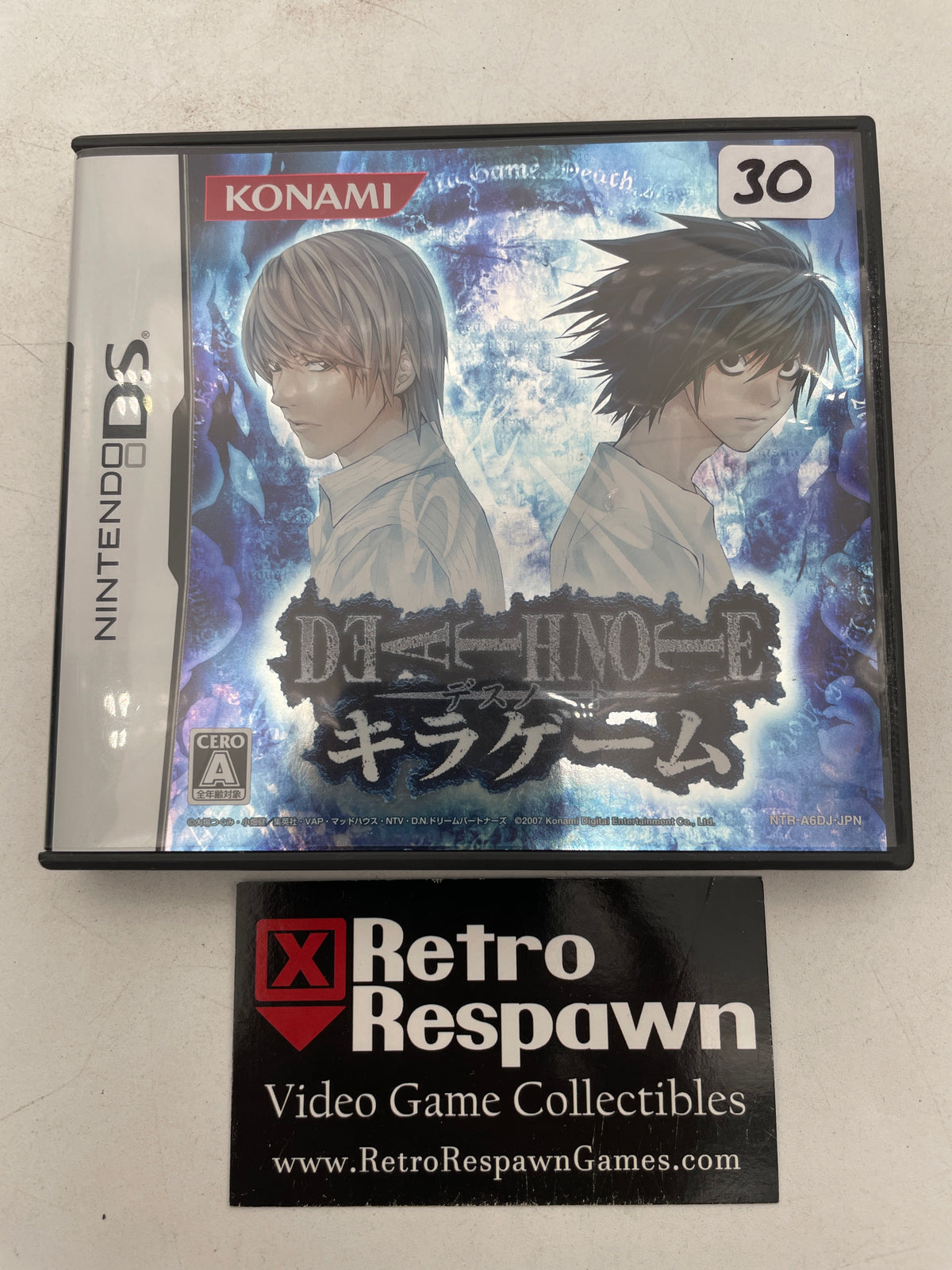 Death Note: Kira Game - JP Nintendo DS (Complete)