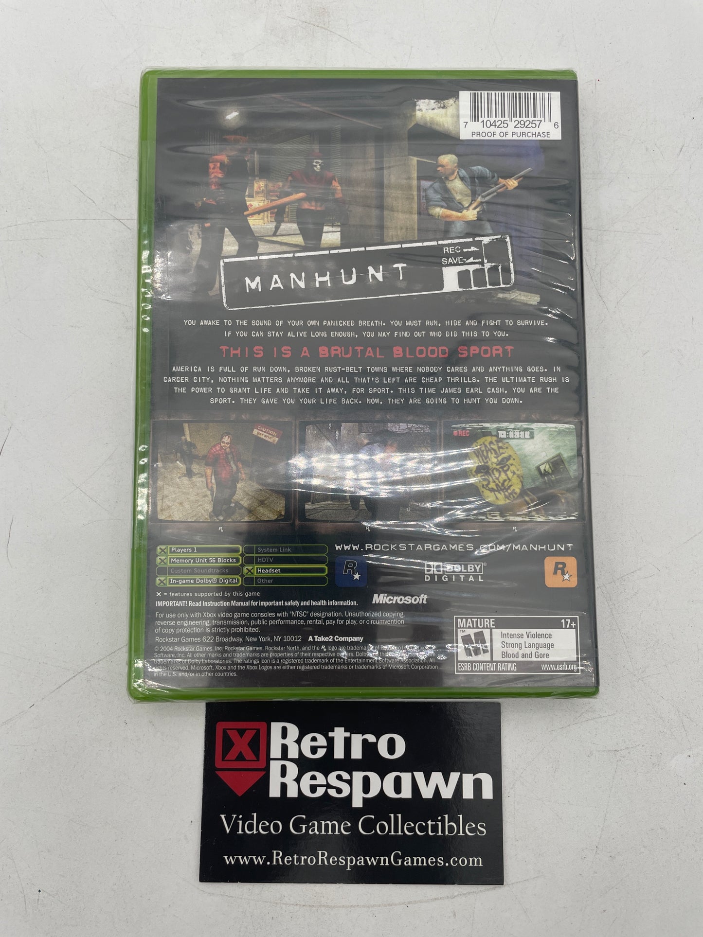 Manhunt - Xbox (Sealed)