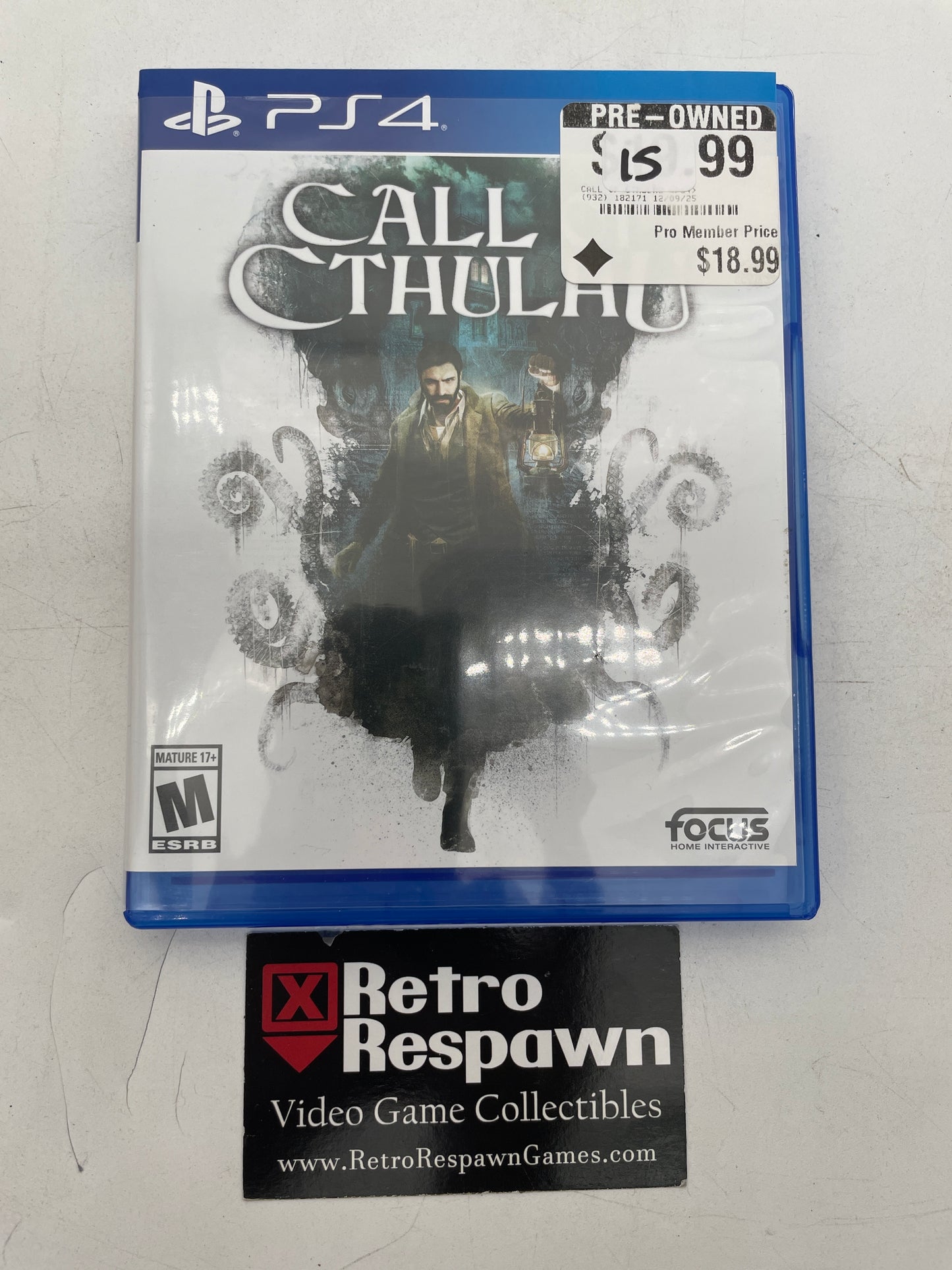 Call of Cthulhu - Playstation 4 (Complete)