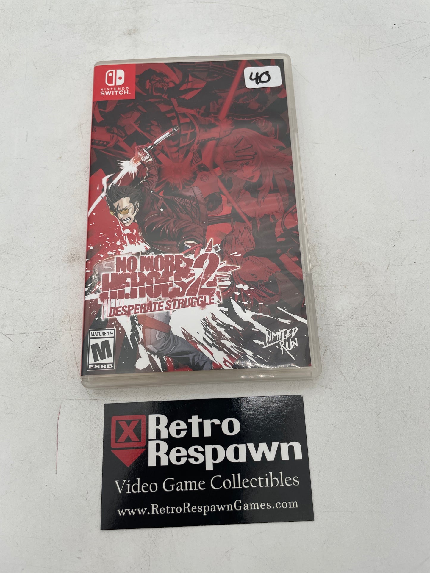 No More Heroes 2: Desperate Struggle - Nintendo Switch (Complete)