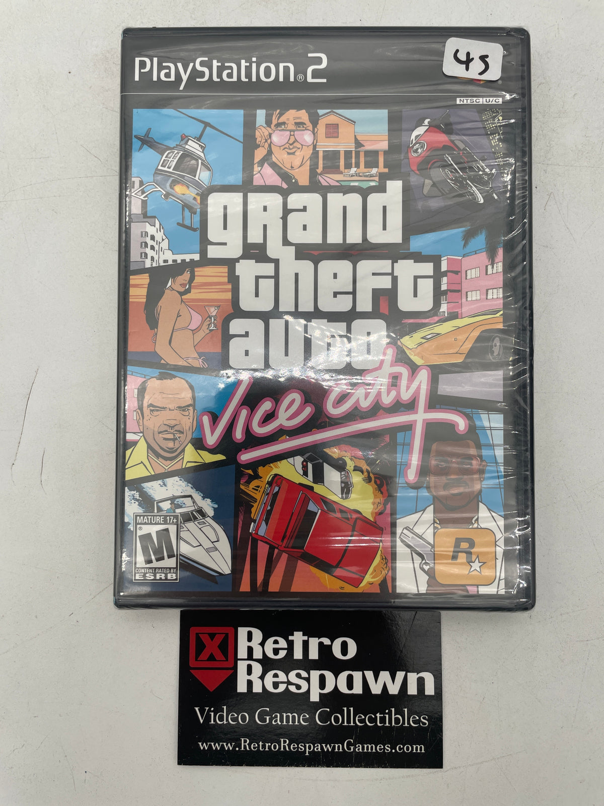 Grand Theft Auto Vice City - Playstation 2 (Sealed)
