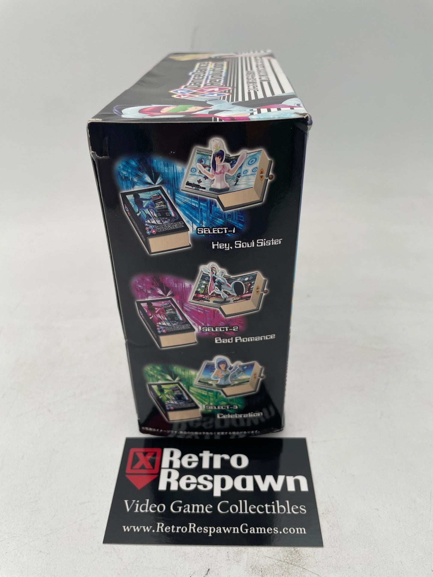 Dance Dance Revolution 3D Pop Up Toy Box - Select 3 Celebration (Complete)