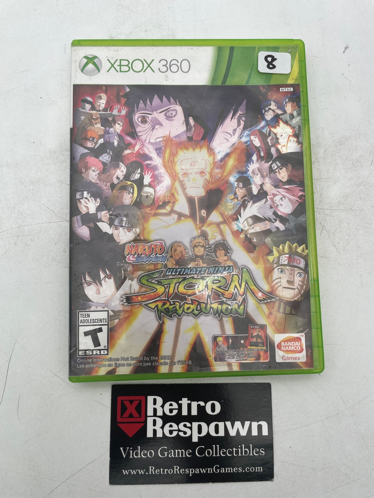 Naruto Shippuden Ultimate Ninja Storm Revolution - Xbox 360 (Missing Manual)