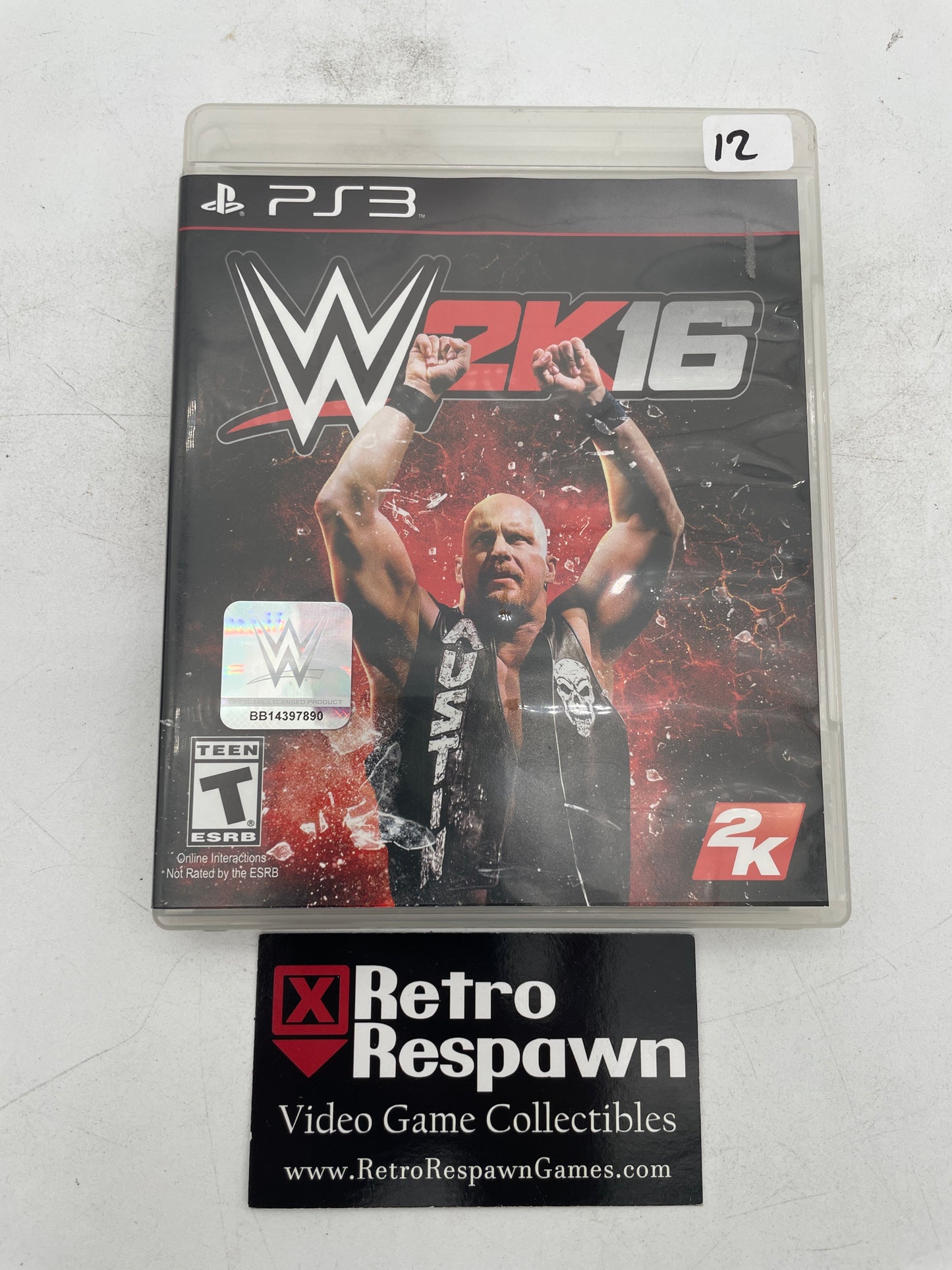 WWE 2K16 - Playstation 3 (Complete)