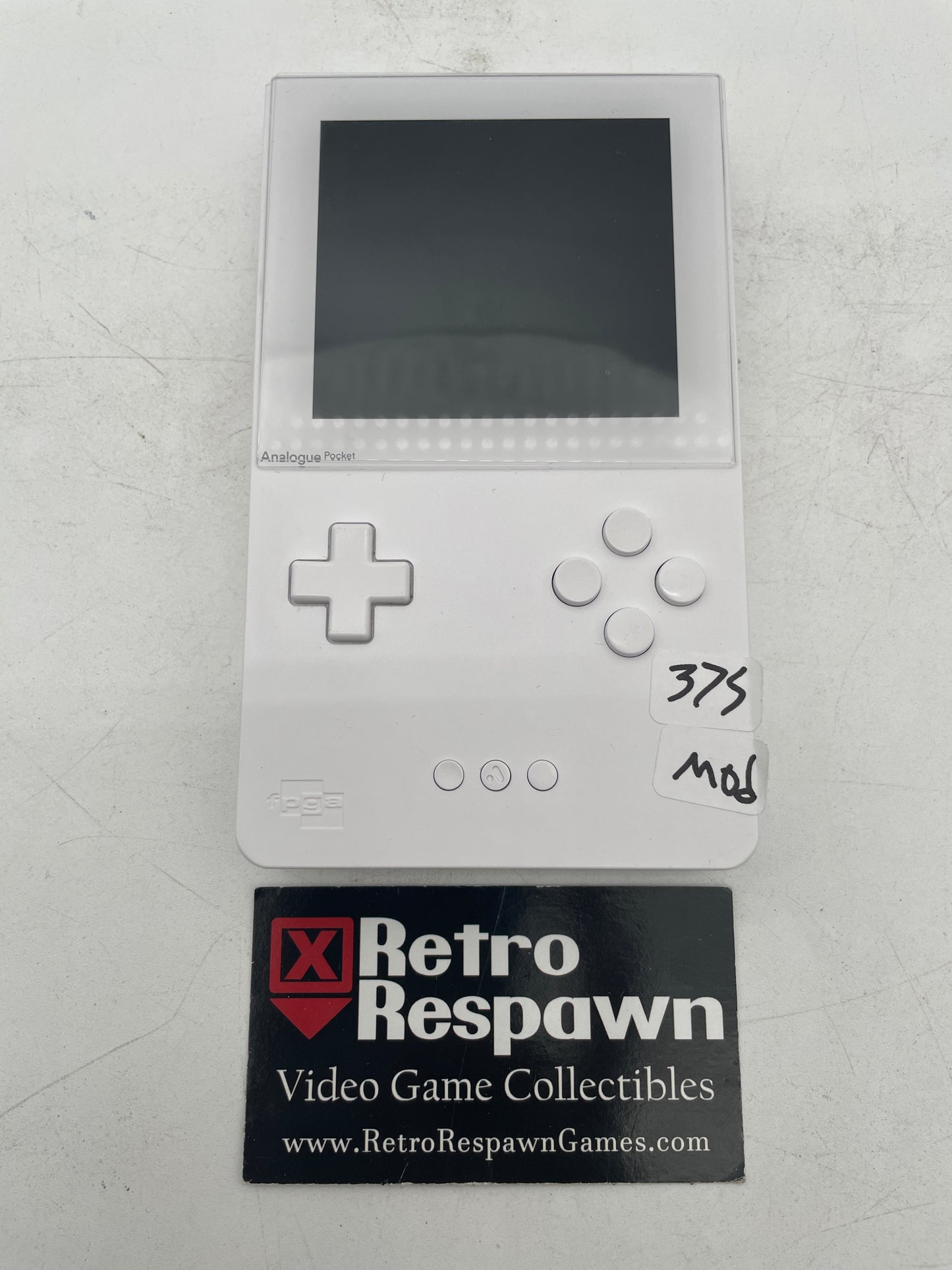 Modded Analogue Pocket [White] - GameBoy (Console+Charger)