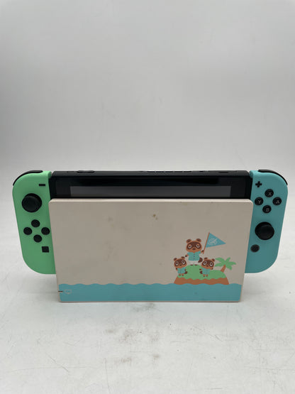 Nintendo Switch Animal Crossing: New Horizons Edition - Nintendo Switch (Console+Joy Cons+Dock+All the Cables)