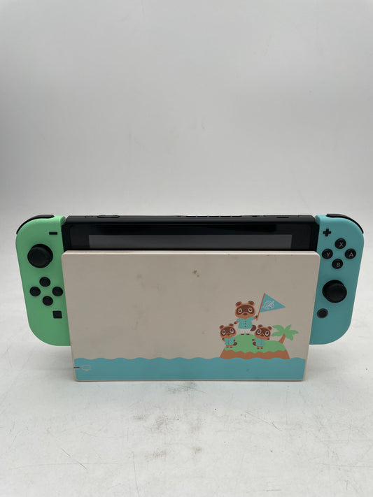 Nintendo Switch Animal Crossing: New Horizons Edition - Nintendo Switch (Console+Joy Cons+Dock+All the Cables)