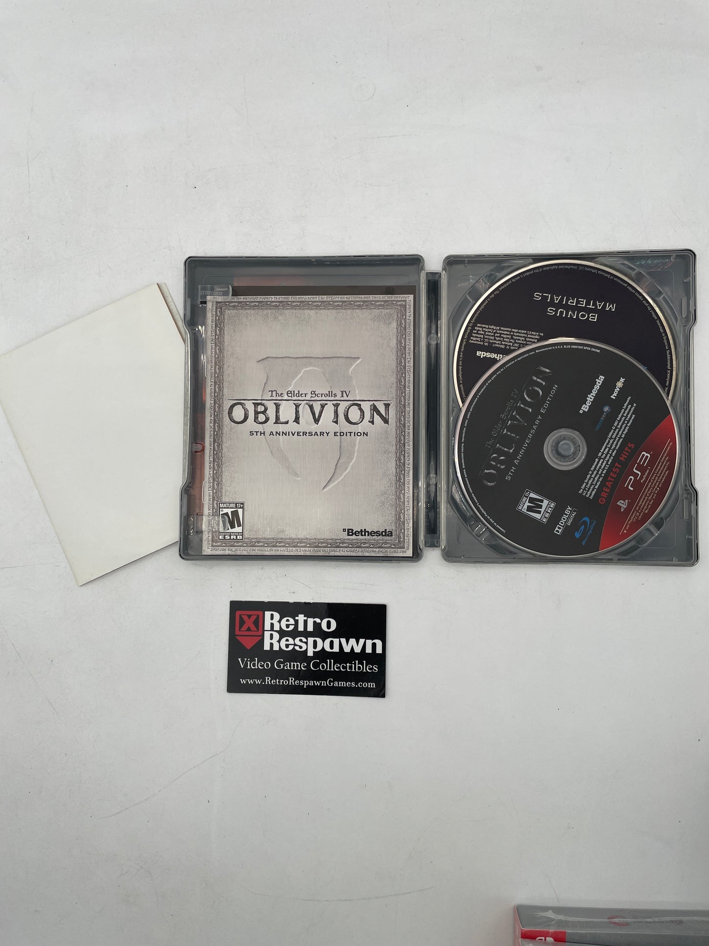 Elder Scrolls IV: Oblivion 5th Anniversary Edition - Playstation 3 (Complete)