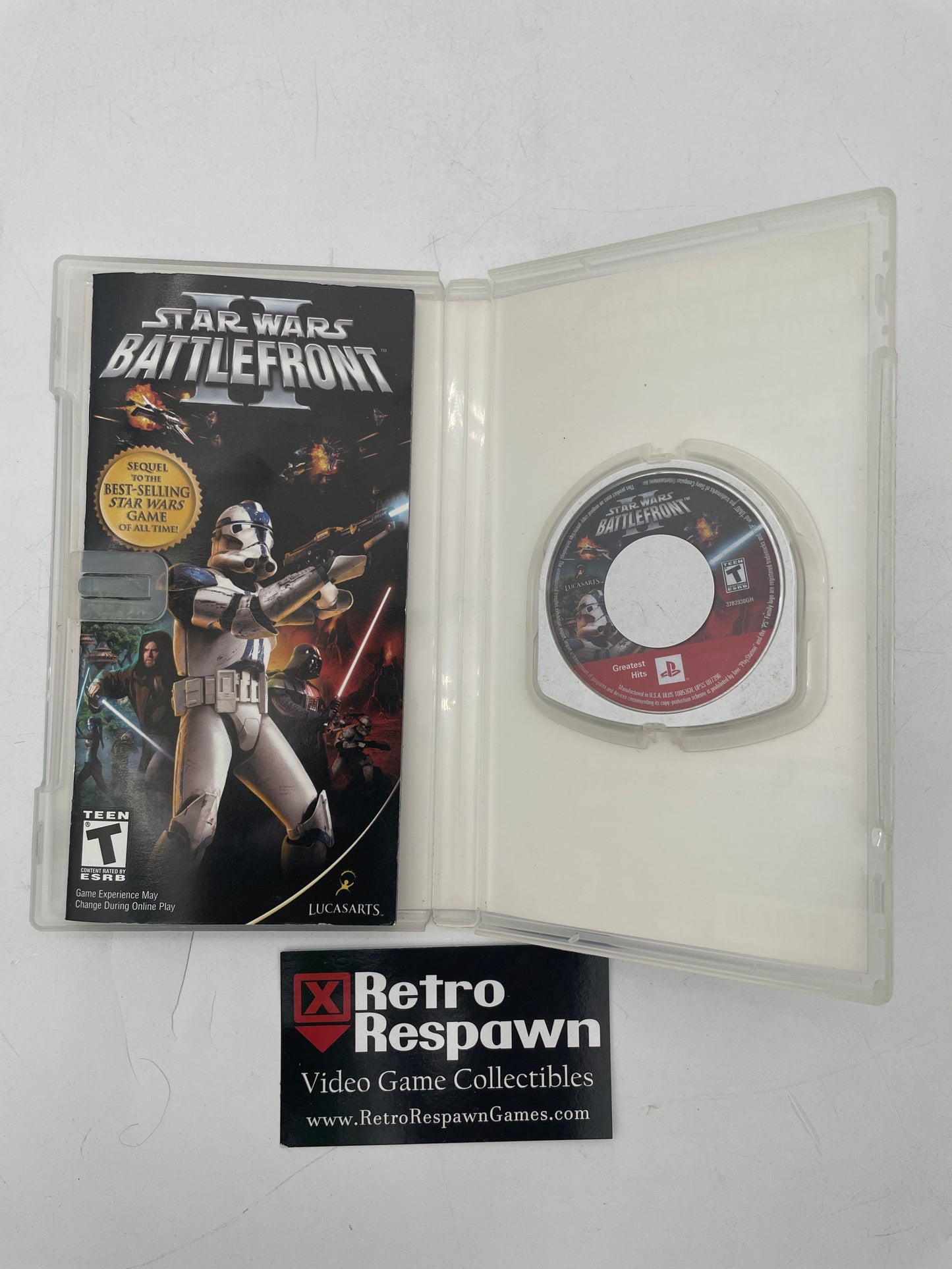 Star Wars Battlefront II - PSP (Complete)