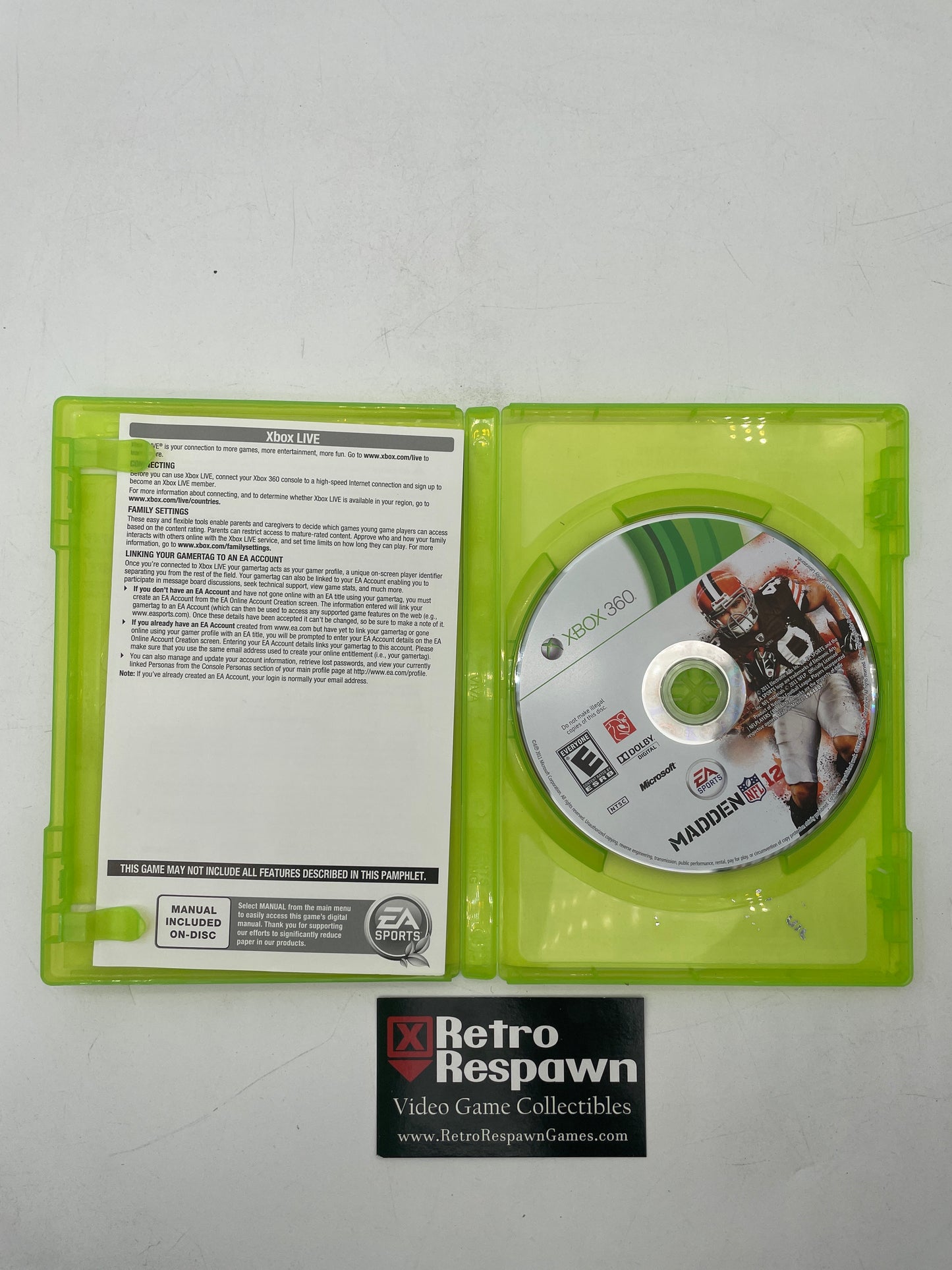 Madden NFL 12 - Xbox 360 (Complete)