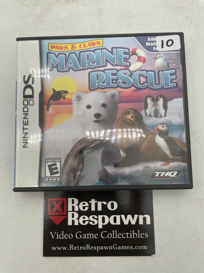 Paws & Claws Marine Rescue - Nintendo DS (Complete)