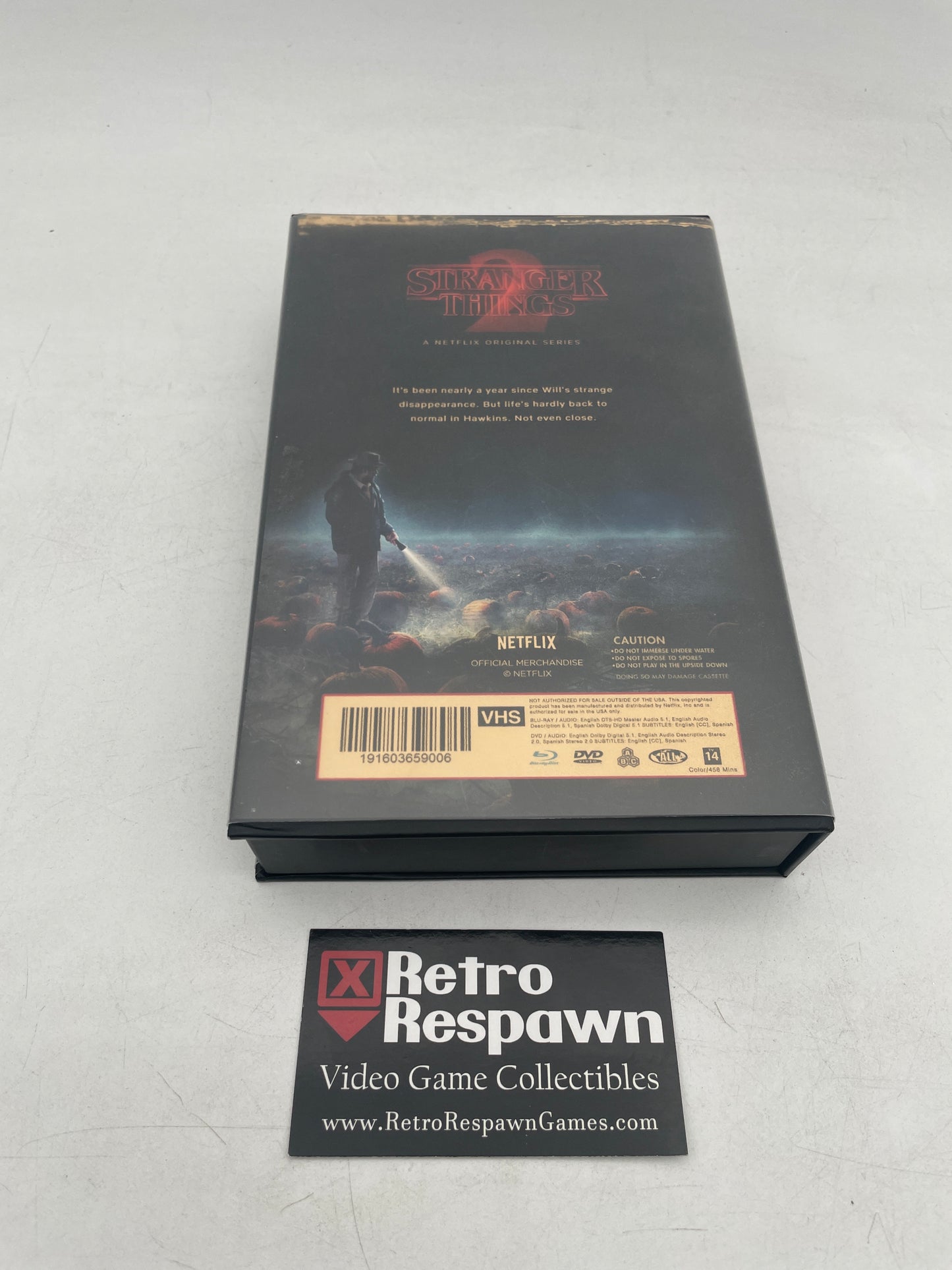 Stranger Things Season 2 VHS Limited Edition [Blu-Ray] - TV Show/Movie (Complete)