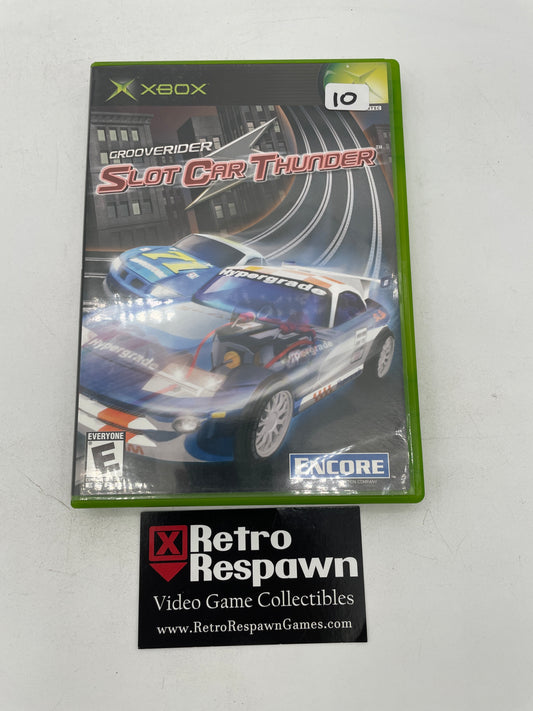 Grooverider Slot Car Thunder - Xbox (Complete)