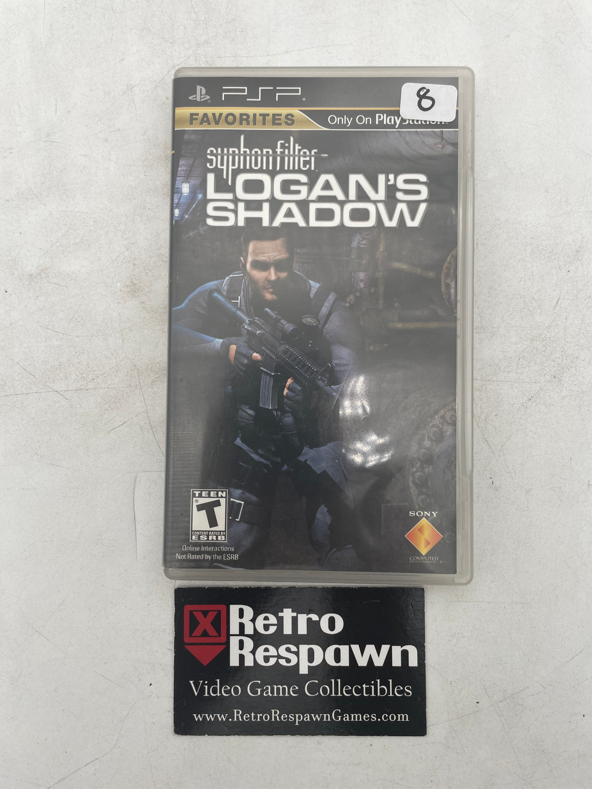Syphon Filter: Logan's Shadow - PSP (Missing Manual)
