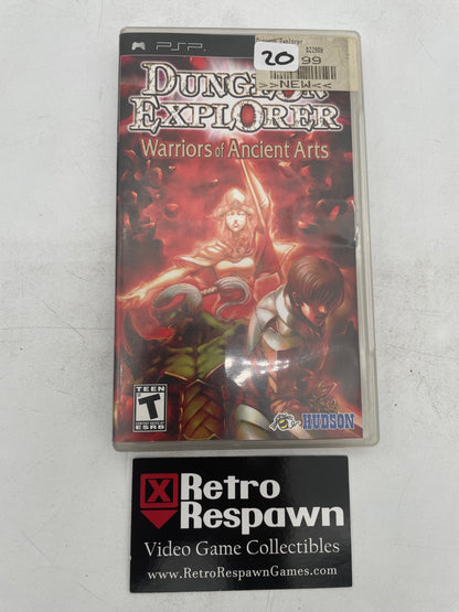 Dungeon Explorer Warriors of Ancient Arts - PSP (Complete)