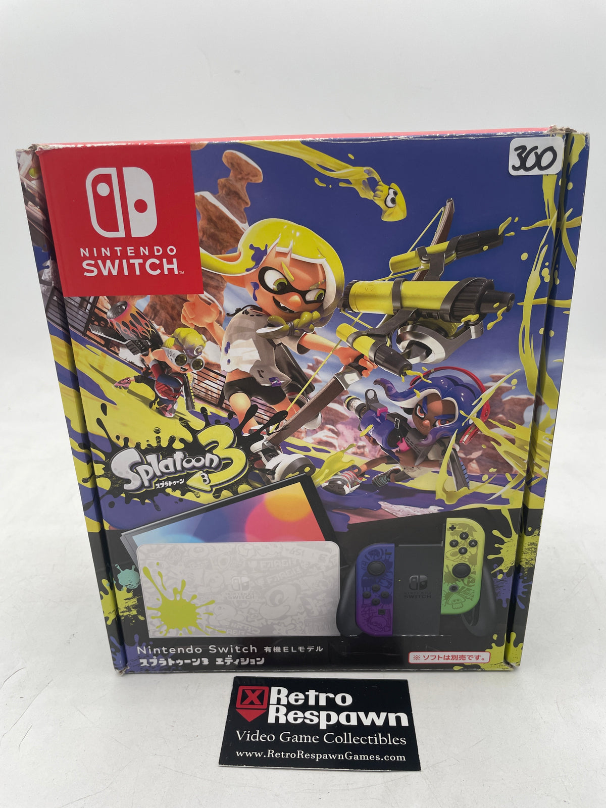 Nintendo Switch OLED [Splatoon 3 Special Edition] - JP Nintendo Switch (Complete)