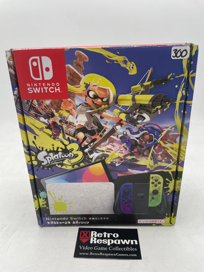 Nintendo Switch OLED [Splatoon 3 Special Edition] - JP Nintendo Switch (Complete)