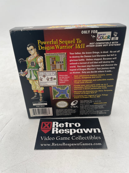 Dragon Warrior III - GameBoy Color (Complete)