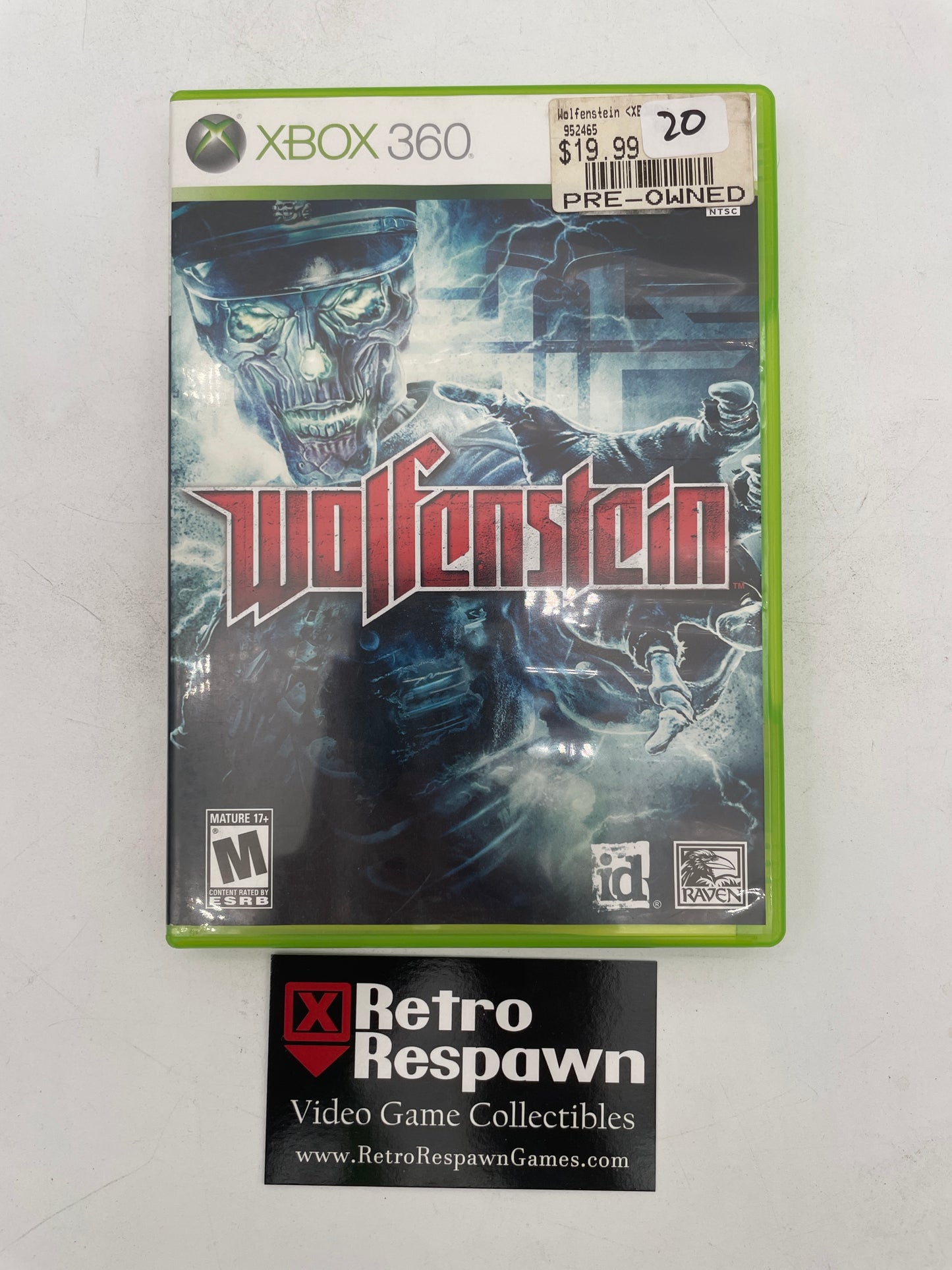 Wolfenstein - Xbox 360 (Complete)