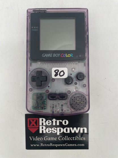 Clear purple Gameboy Color - Gameboy (Console Only)