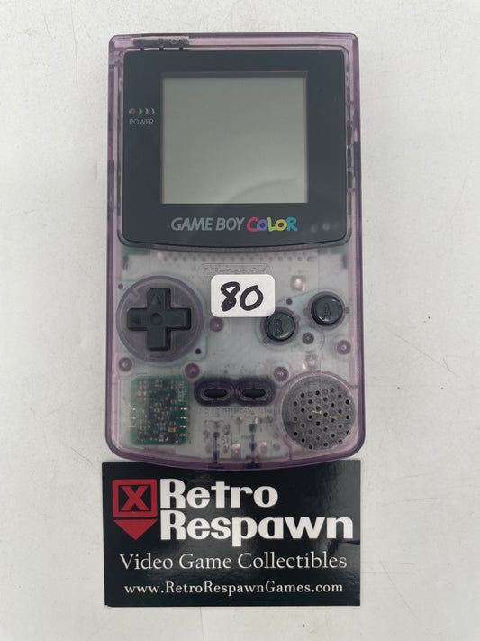 Clear purple Gameboy Color - Gameboy (Console Only)