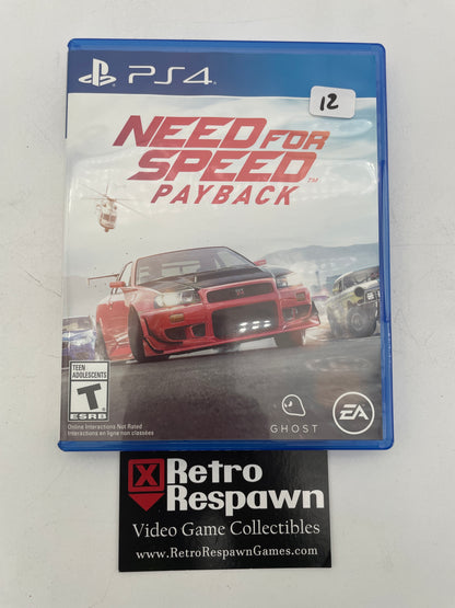 Need for Speed Payback - Playstation 4 (Complete)