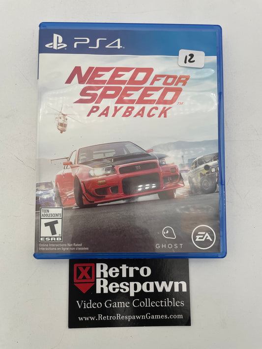Need for Speed Payback - Playstation 4 (Complete)