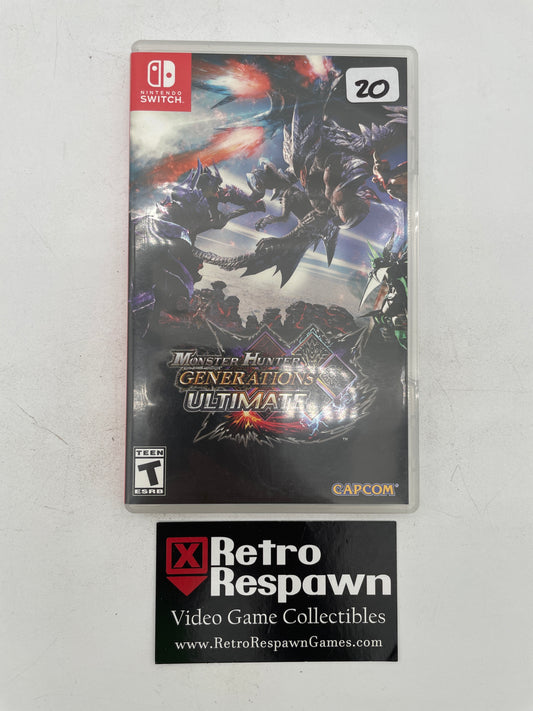 Monster Hunter Generations Ultimate - Nintendo Switch (Complete)