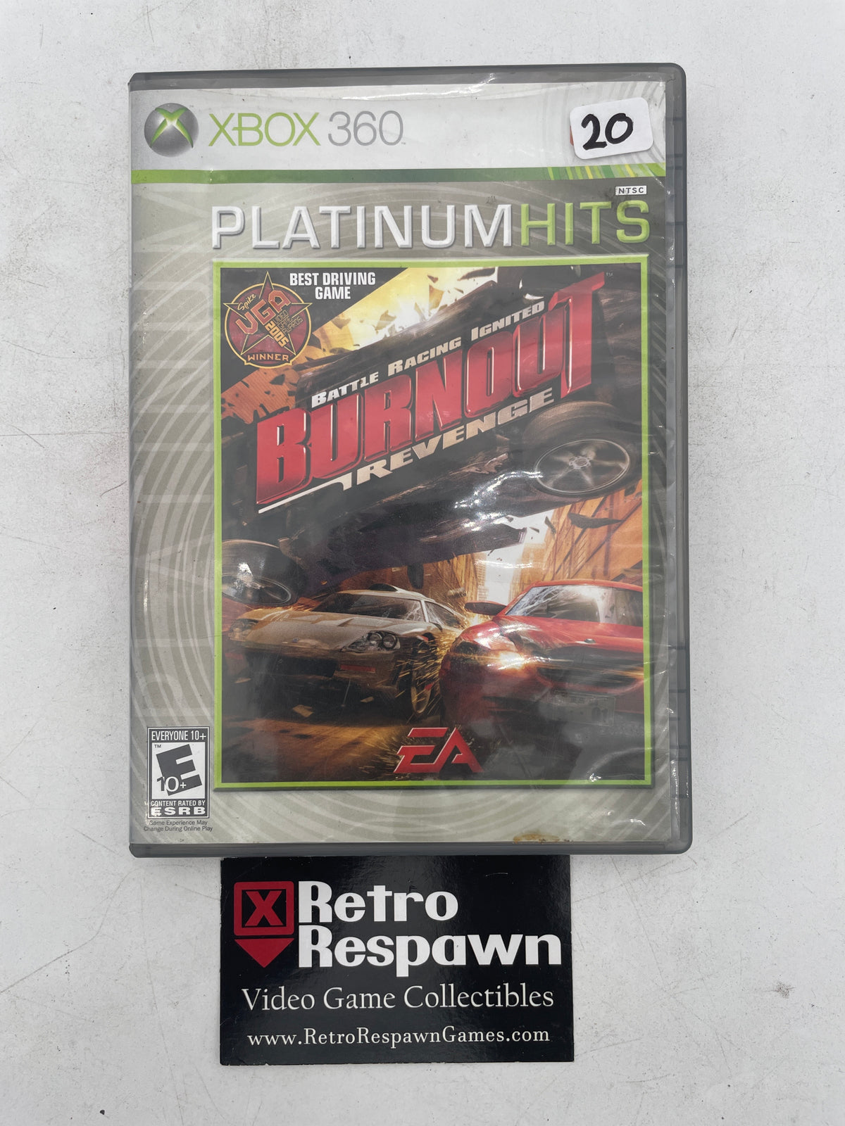 Burnout Revenge [Platinum Hits] - Xbox 360 (Complete)
