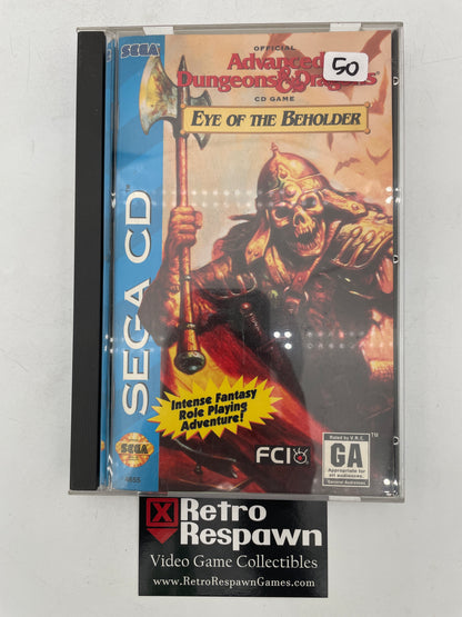 Advanced Dungeons & Dragons Eye of The Beholder - Sega CD (Complete)