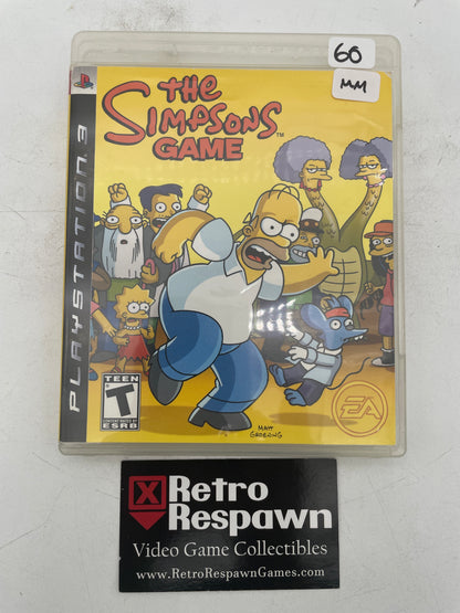 The Simpsons Game - Playstation 3 (No Manual)