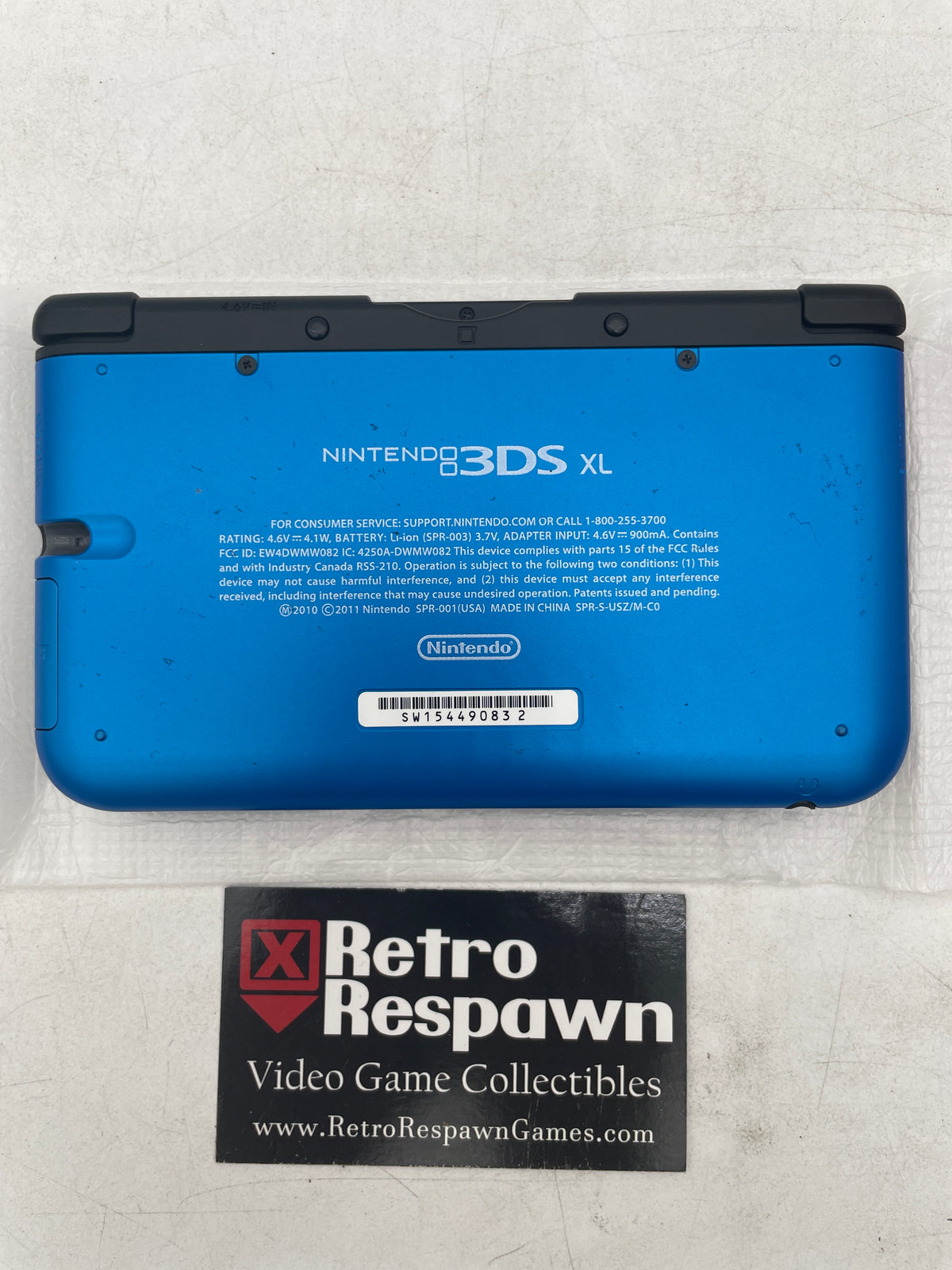 Nintendo 3DS XL Black & Blue - Nintendo 3DS (Complete)