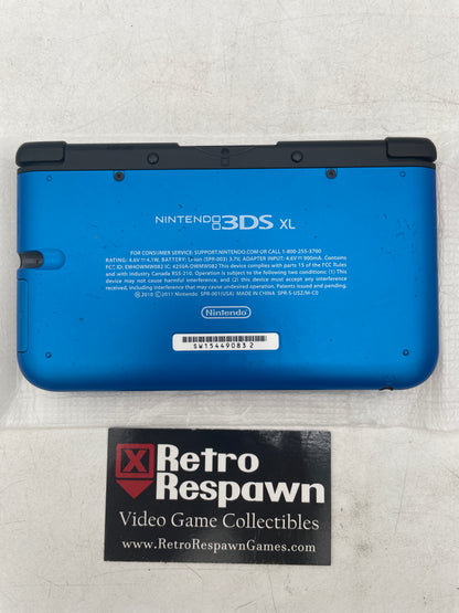 Nintendo 3DS XL Black & Blue - Nintendo 3DS (Complete)