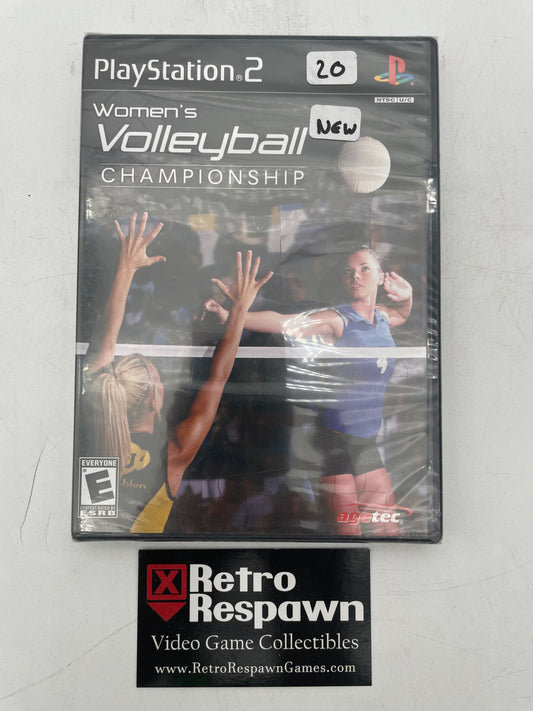 Women's Volleyball Championship - Playstation 2 (Sealed)