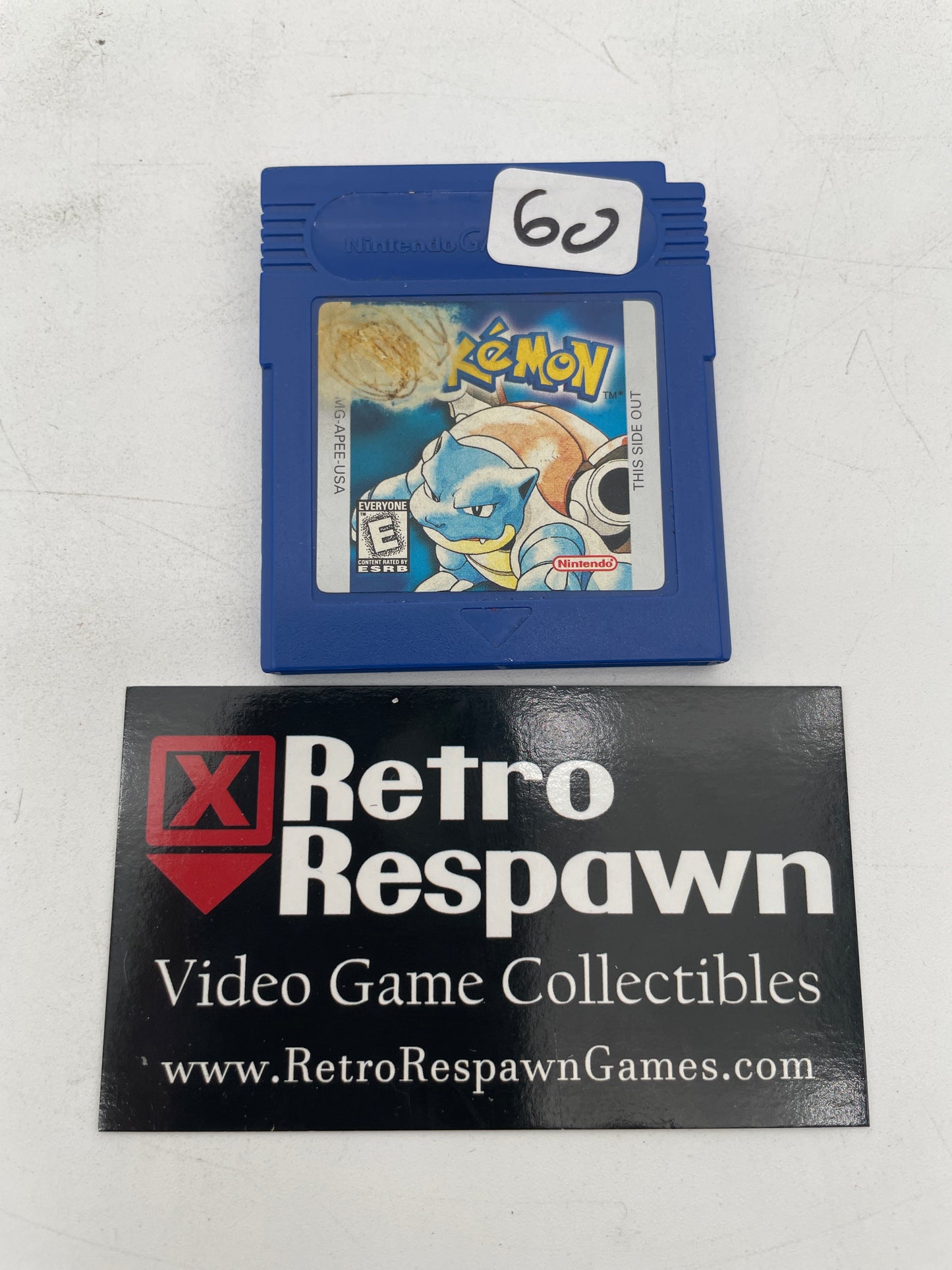 Pokemon Blue [Ugly Label] - GameBoy (Game Only)