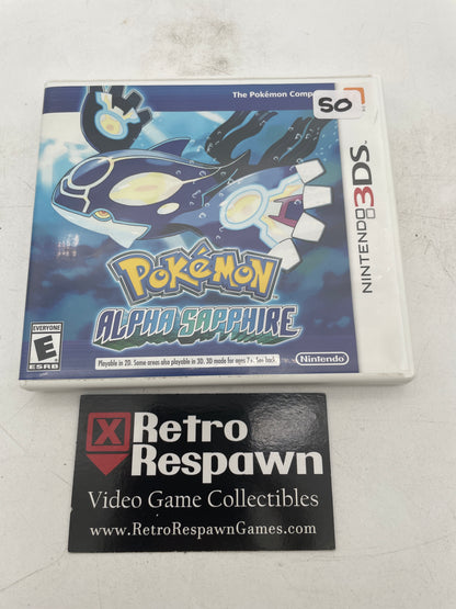 Pokemon Alpha Sapphire - Nintendo 3DS (Complete)