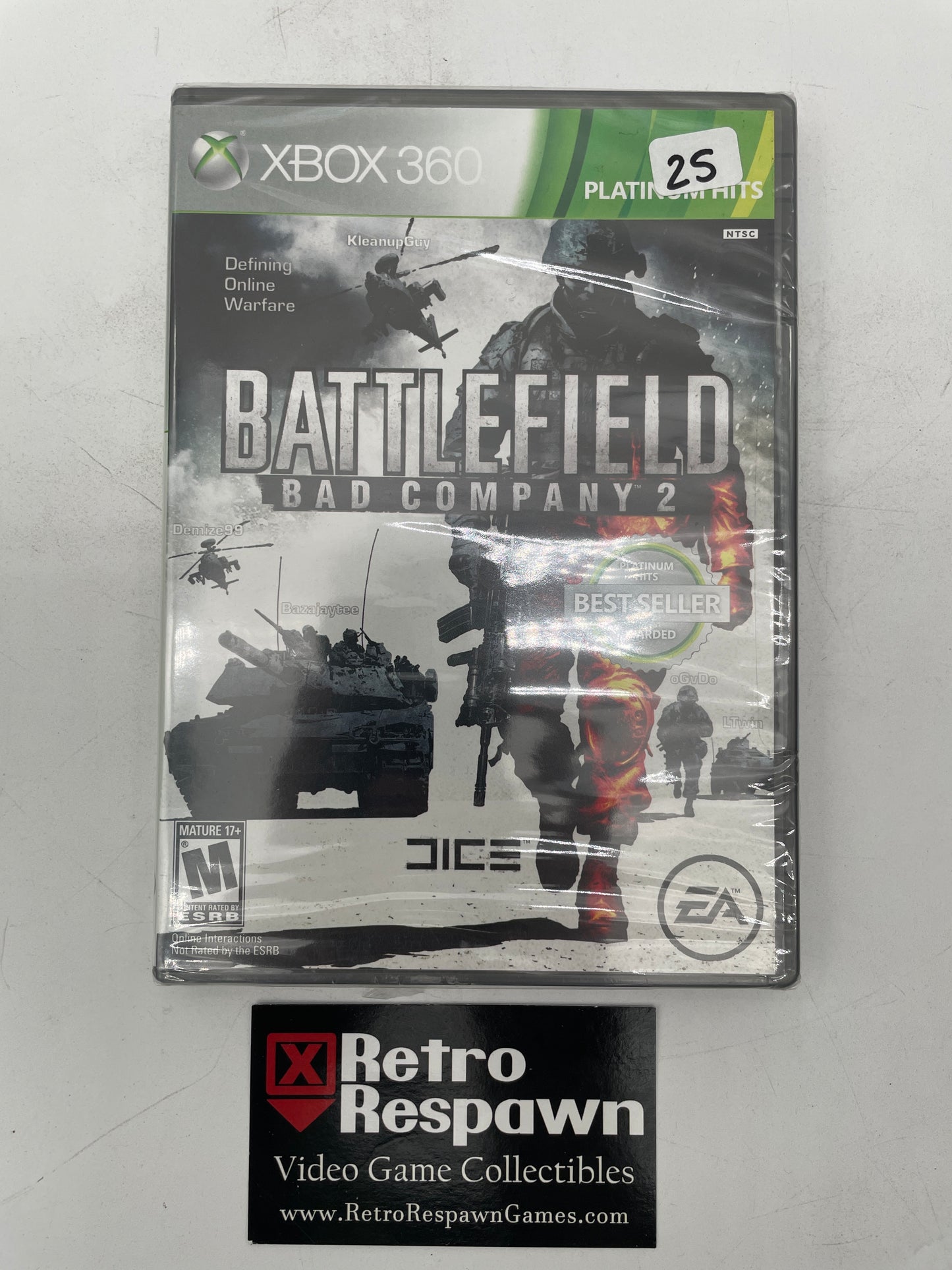 Battlefield: Bad Company 2 [Platinum Hits] - Xbox 360 (Sealed)