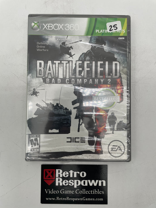 Battlefield: Bad Company 2 [Platinum Hits] - Xbox 360 (Sealed)
