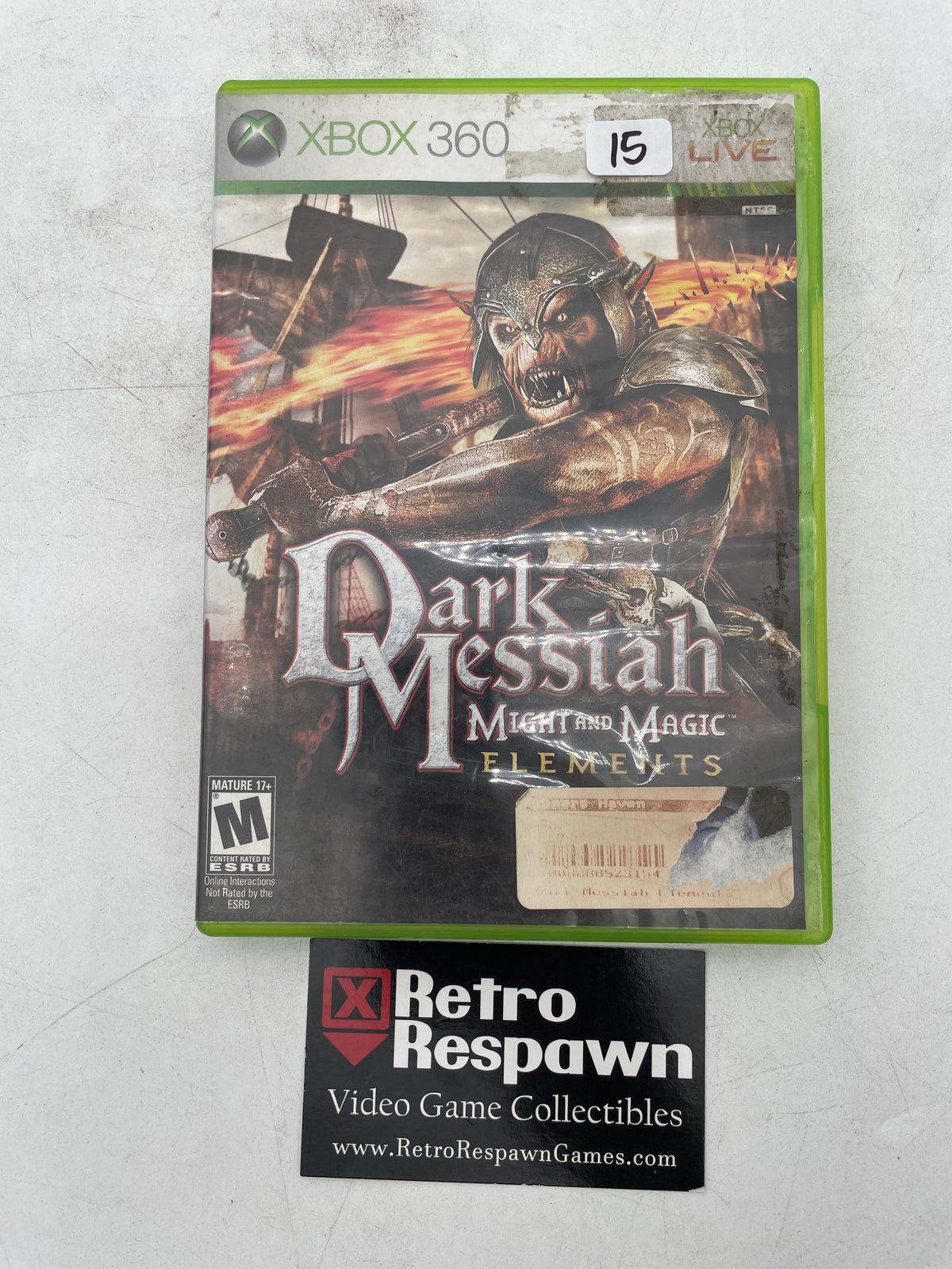 Dark Messiah: Might and Magic Elements - Xbox 360 (Complete)