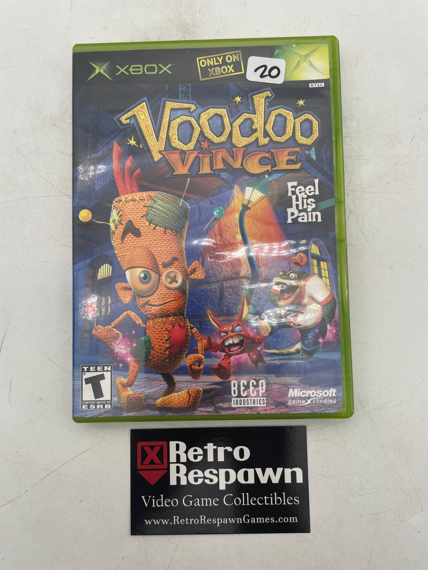 Voodoo Vince - Xbox (Complete)