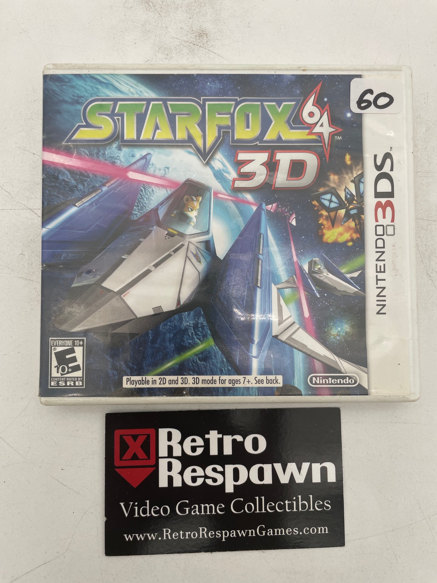 Star Fox 64 3D - Nintendo 3DS (Complete)