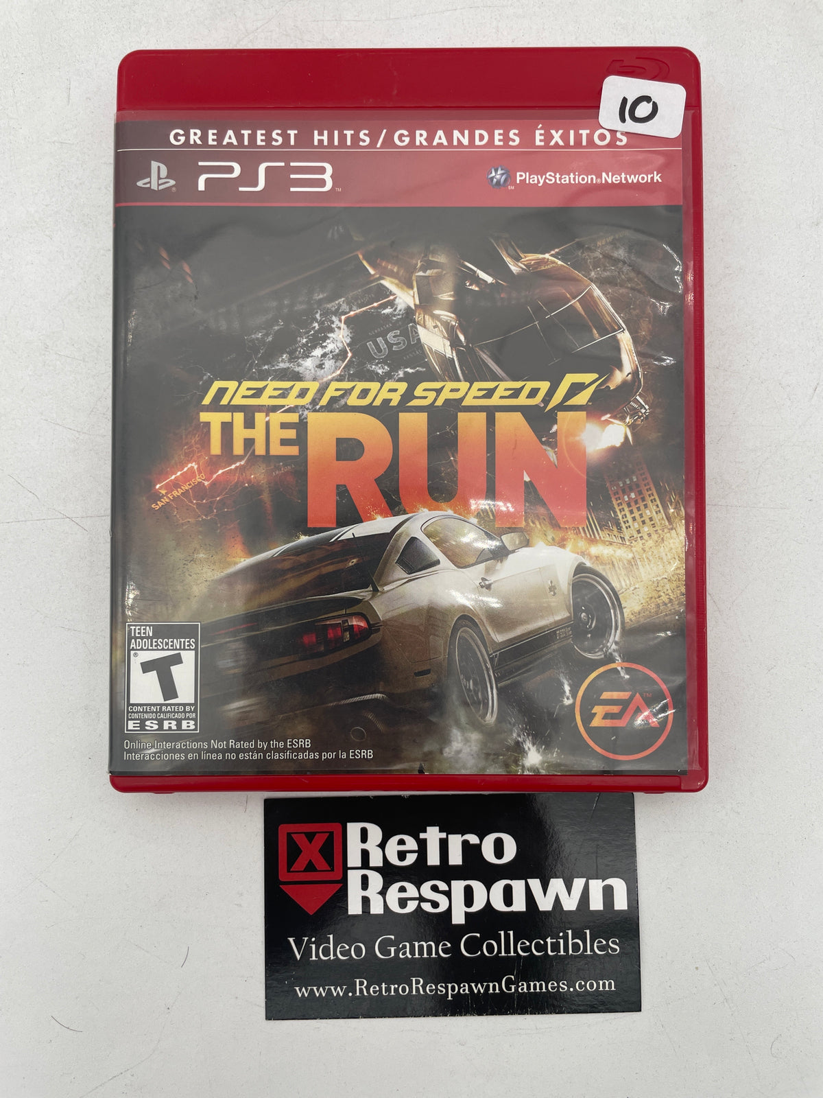 Need for Speed The Run [Greatest Hits] - Playstation 3 (Missing Manual)