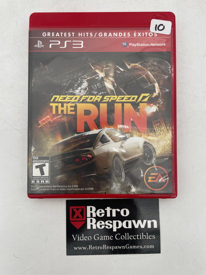 Need for Speed The Run [Greatest Hits] - Playstation 3 (Missing Manual)