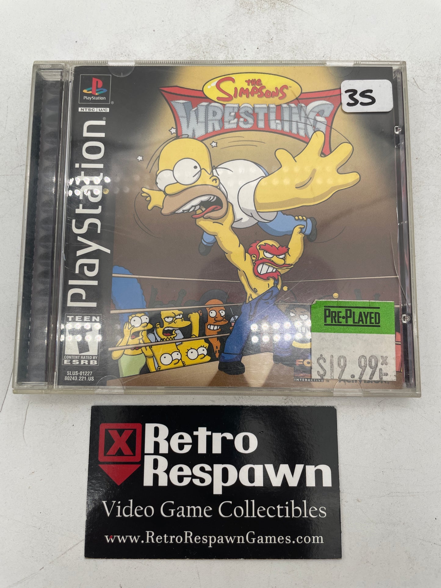 The Simpsons Wrestling - Playstation (Complete)