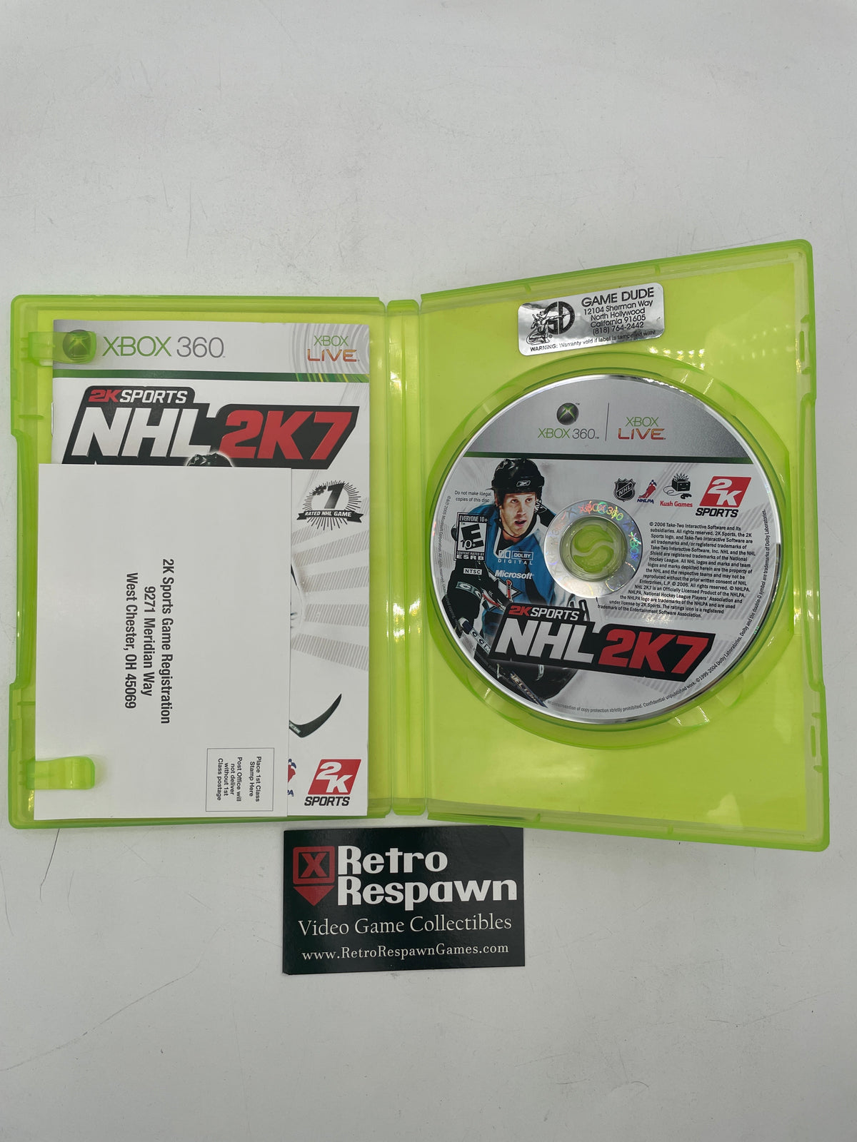 NHL 2K7 - Xbox 360 (Complete)
