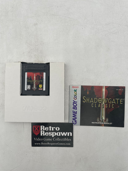 Shadowgate Classic - GameBoy Color (Complete)